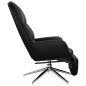 vidaXL Relaxsessel mit Fußstütze Glänzend Schwarz Kunstleder vidaXL Relaxsessel mit Fußstütze Glänzend Schwarz Kunstleder