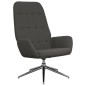 vidaXL Relaxsessel mit Hocker Dunkelgrau Mikrofasergewebe vidaXL Relaxsessel mit Hocker Dunkelgrau Mikrofasergewebe