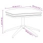 vidaXL Relaxsessel mit Hocker Dunkelgrau Mikrofasergewebe vidaXL Relaxsessel mit Hocker Dunkelgrau Mikrofasergewebe