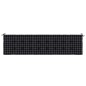 Gartenbank-Auflage Schwarz Karomuster 200x50x3 cm Stoff Gartenbank-Auflage Schwarz Karomuster 200x50x3 cm Stoff