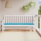 vidaXL Gartenbank-Auflage Türkis 200x50x3 cm Stoff vidaXL Gartenbank-Auflage Türkis 200x50x3 cm Stoff