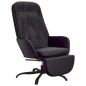 vidaXL Relaxsessel mit Fußstütze Glänzend Schwarz Kunstleder vidaXL Relaxsessel mit Fußstütze Glänzend Schwarz Kunstleder