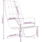 vidaXL Relaxsessel mit Fußstütze Glänzend Braun Kunstleder vidaXL Relaxsessel mit Fußstütze Glänzend Braun Kunstleder