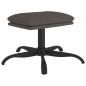 vidaXL Relaxsessel mit Hocker Dunkelgrau Samt vidaXL Relaxsessel mit Hocker Dunkelgrau Samt