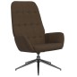 vidaXL Relaxsessel mit Hocker Braun Mikrofasergewebe vidaXL Relaxsessel mit Hocker Braun Mikrofasergewebe
