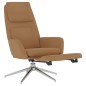 vidaXL Relaxsessel mit Fußstütze Taupe Mikrofasergewebe vidaXL Relaxsessel mit Fußstütze Taupe Mikrofasergewebe