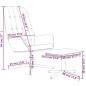 vidaXL Relaxsessel mit Hocker Glänzend Braun Kunstleder vidaXL Relaxsessel mit Hocker Glänzend Braun Kunstleder