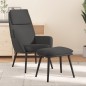 vidaXL Relaxsessel mit Hocker Dunkelgrau Stoff vidaXL Relaxsessel mit Hocker Dunkelgrau Stoff