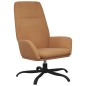 vidaXL Relaxsessel mit Hocker Taupe Mikrofasergewebe vidaXL Relaxsessel mit Hocker Taupe Mikrofasergewebe