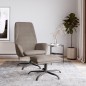 vidaXL Relaxsessel mit Hocker Hellgrau Samt vidaXL Relaxsessel mit Hocker Hellgrau Samt