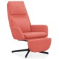 vidaXL Relaxsessel mit Fußstütze Rosa Samt vidaXL Relaxsessel mit Fußstütze Rosa Samt