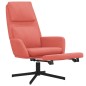 vidaXL Relaxsessel mit Fußstütze Rosa Samt vidaXL Relaxsessel mit Fußstütze Rosa Samt