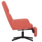 vidaXL Relaxsessel mit Fußstütze Rosa Samt vidaXL Relaxsessel mit Fußstütze Rosa Samt