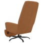 vidaXL Relaxsessel mit Fußstütze Taupe Mikrofasergewebe vidaXL Relaxsessel mit Fußstütze Taupe Mikrofasergewebe