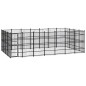 vidaXL Outdoor-Hundezwinger Stahl 25,8 m² vidaXL Outdoor-Hundezwinger Stahl 25,8 m²