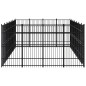 vidaXL Outdoor-Hundezwinger Stahl 25,8 m² vidaXL Outdoor-Hundezwinger Stahl 25,8 m²