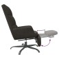 vidaXL Relaxsessel mit Fußstütze Schwarz Samt vidaXL Relaxsessel mit Fußstütze Schwarz Samt