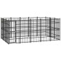 vidaXL Outdoor-Hundezwinger Stahl 13,82 m² vidaXL Outdoor-Hundezwinger Stahl 13,82 m²