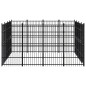 vidaXL Outdoor-Hundezwinger Stahl 14,75 m² vidaXL Outdoor-Hundezwinger Stahl 14,75 m²