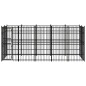 vidaXL Outdoor-Hundezwinger Stahl 9,22 m² vidaXL Outdoor-Hundezwinger Stahl 9,22 m²