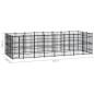 vidaXL Outdoor-Hundezwinger Stahl 22,12 m² vidaXL Outdoor-Hundezwinger Stahl 22,12 m²