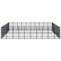 vidaXL Outdoor-Hundezwinger Stahl 92,16 m² vidaXL Outdoor-Hundezwinger Stahl 92,16 m²