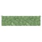 vidaXL Gartenbank-Auflage Blattmuster 200x50x3 cm Stoff vidaXL Gartenbank-Auflage Blattmuster 200x50x3 cm Stoff