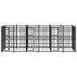 vidaXL Outdoor-Hundezwinger Stahl 11,06 m² vidaXL Outdoor-Hundezwinger Stahl 11,06 m²