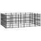 vidaXL Outdoor-Hundezwinger Stahl 22,12 m² vidaXL Outdoor-Hundezwinger Stahl 22,12 m²