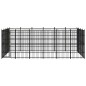 vidaXL Outdoor-Hundezwinger Stahl 22,12 m² vidaXL Outdoor-Hundezwinger Stahl 22,12 m²