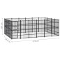 vidaXL Outdoor-Hundezwinger Stahl 22,12 m² vidaXL Outdoor-Hundezwinger Stahl 22,12 m²