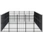 vidaXL Outdoor-Hundezwinger Stahl 46,08 m² vidaXL Outdoor-Hundezwinger Stahl 46,08 m²