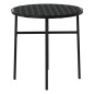 vidaXL 3-tlg. Garten-Essgruppe Poly Rattan Schwarz vidaXL 3-tlg. Garten-Essgruppe Poly Rattan Schwarz