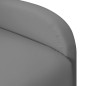 vidaXL Ohrensessel mit Massagefunktion Aufstehhilfe Grau Kunstleder vidaXL Ohrensessel mit Massagefunktion Aufstehhilfe Grau Kunstleder