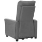vidaXL Massagesessel mit Aufstehhilfe Hellgrau Stoff vidaXL Massagesessel mit Aufstehhilfe Hellgrau Stoff