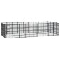 vidaXL Outdoor-Hundezwinger Stahl 33,18 m² vidaXL Outdoor-Hundezwinger Stahl 33,18 m²