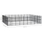vidaXL Outdoor-Hundezwinger Stahl 58,06 m² vidaXL Outdoor-Hundezwinger Stahl 58,06 m²
