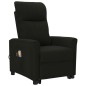 vidaXL Massagesessel mit Aufstehhilfe Schwarz Stoff vidaXL Massagesessel mit Aufstehhilfe Schwarz Stoff