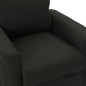 vidaXL Massagesessel mit Aufstehhilfe Schwarz Stoff vidaXL Massagesessel mit Aufstehhilfe Schwarz Stoff