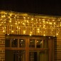 HI Lichtervorhang Eiszapfen Fairy 400 LEDs HI Lichtervorhang Eiszapfen Fairy 400 LEDs