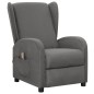 vidaXL Massagesessel mit Aufstehhilfe Hellgrau Stoff vidaXL Massagesessel mit Aufstehhilfe Hellgrau Stoff