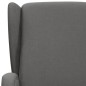 vidaXL Massagesessel mit Aufstehhilfe Hellgrau Stoff vidaXL Massagesessel mit Aufstehhilfe Hellgrau Stoff