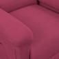 vidaXL Massagesessel mit Aufstehhilfe Weinrot Samt vidaXL Massagesessel mit Aufstehhilfe Weinrot Samt