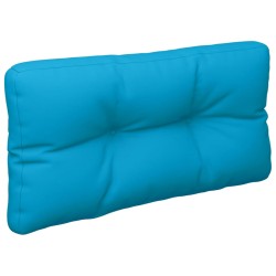 Palettenkissen Blau 80x40x12 cm Stoff