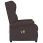 vidaXL Ohrensessel mit Massagefunktion Elektrisch Dunkelbraun Stoff vidaXL Ohrensessel mit Massagefunktion Elektrisch Dunkelbraun Stoff