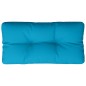 Palettenkissen Blau 80x40x12 cm Stoff Palettenkissen Blau 80x40x12 cm Stoff