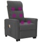 vidaXL Massagesessel mit Aufstehhilfe Dunkelgrau Stoff vidaXL Massagesessel mit Aufstehhilfe Dunkelgrau Stoff