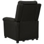 vidaXL Aufstehsessel Schwarz Stoff vidaXL Aufstehsessel Schwarz Stoff