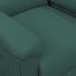 vidaXL Massagesessel mit Aufstehhilfe Dunkelgrün Samt vidaXL Massagesessel mit Aufstehhilfe Dunkelgrün Samt
