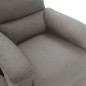 vidaXL Massagesessel mit Aufstehhilfe Hellgrau Stoff vidaXL Massagesessel mit Aufstehhilfe Hellgrau Stoff